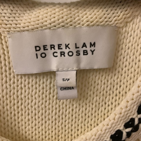 Derek Lam 10 Crosby Knit Top S/P - Picture 3 of 4